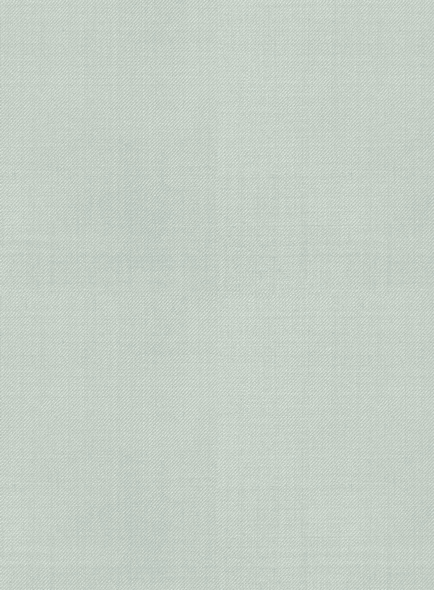 Scabal Pale Green Wool Suit - Image 6