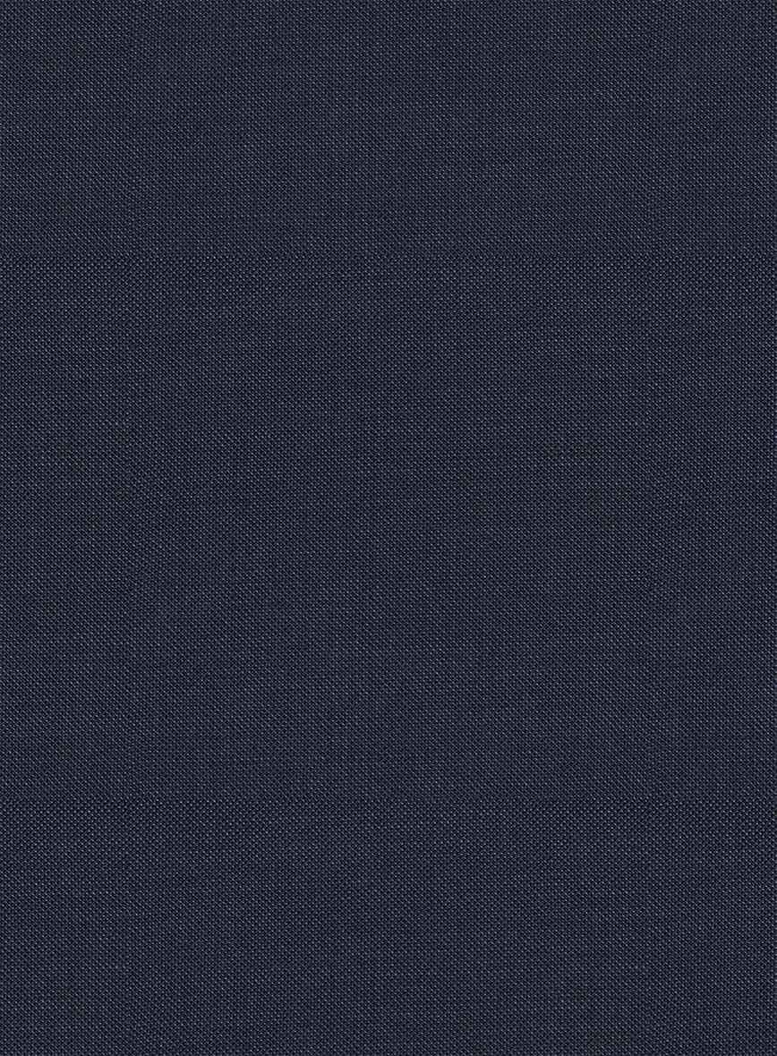 Scabal Ploci Blue Wool Jacket - Image 3