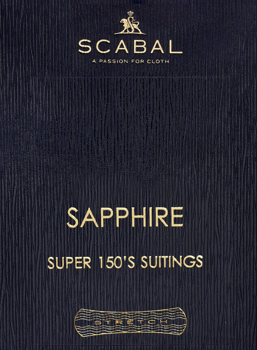 Scabal Sapphire Light Gray Wool Pants - Image 3