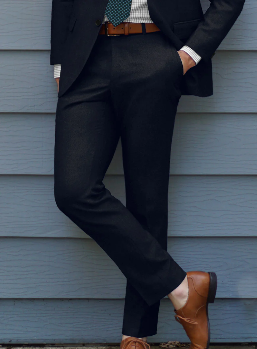 Scabal Sapphire Navy Blue Wool Suit - Image 4