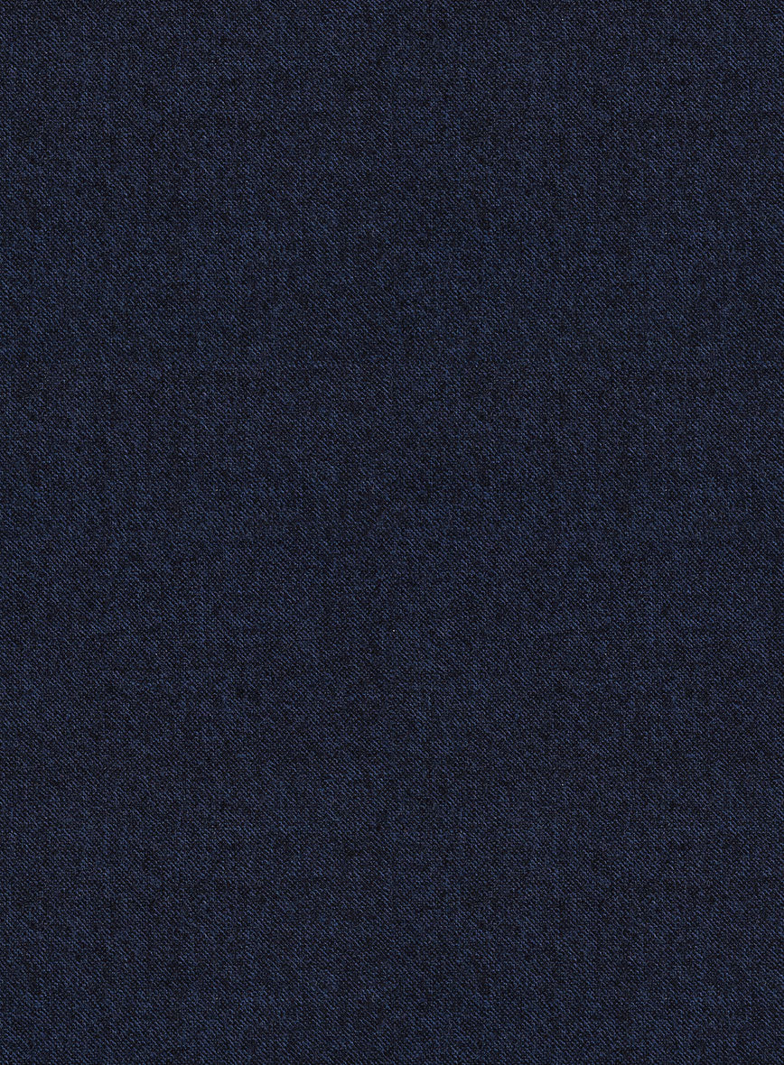 Scabal Sapphire Royal Blue Wool Pants - Image 3