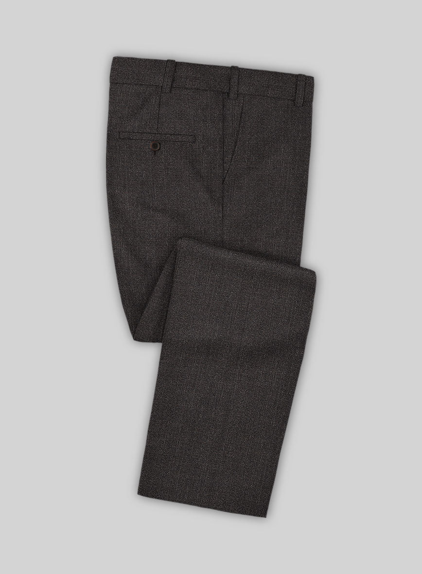 Scabal Sauri Brown Wool Suit - Image 4