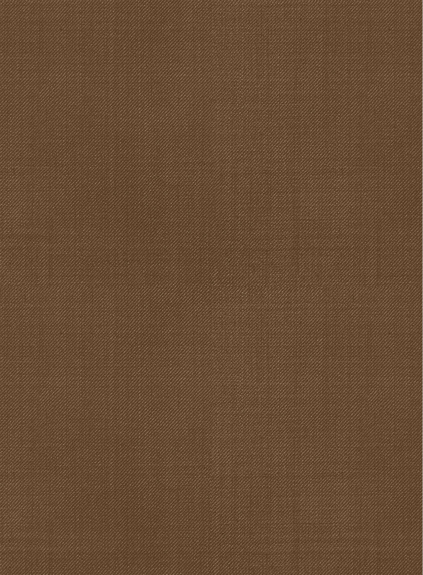 Scabal Sepia Brown Wool Suit - Image 6