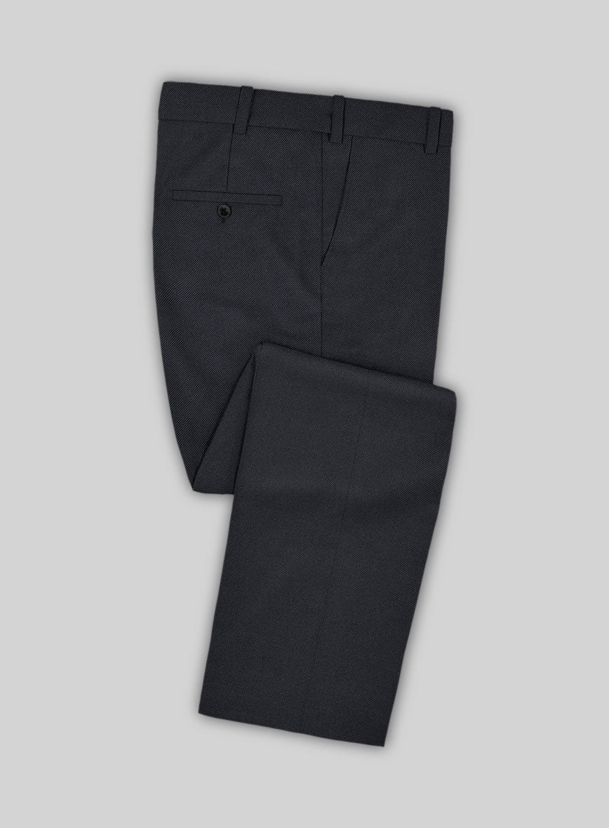 Scabal Tornado Metra Blue Wool Suit - Image 5