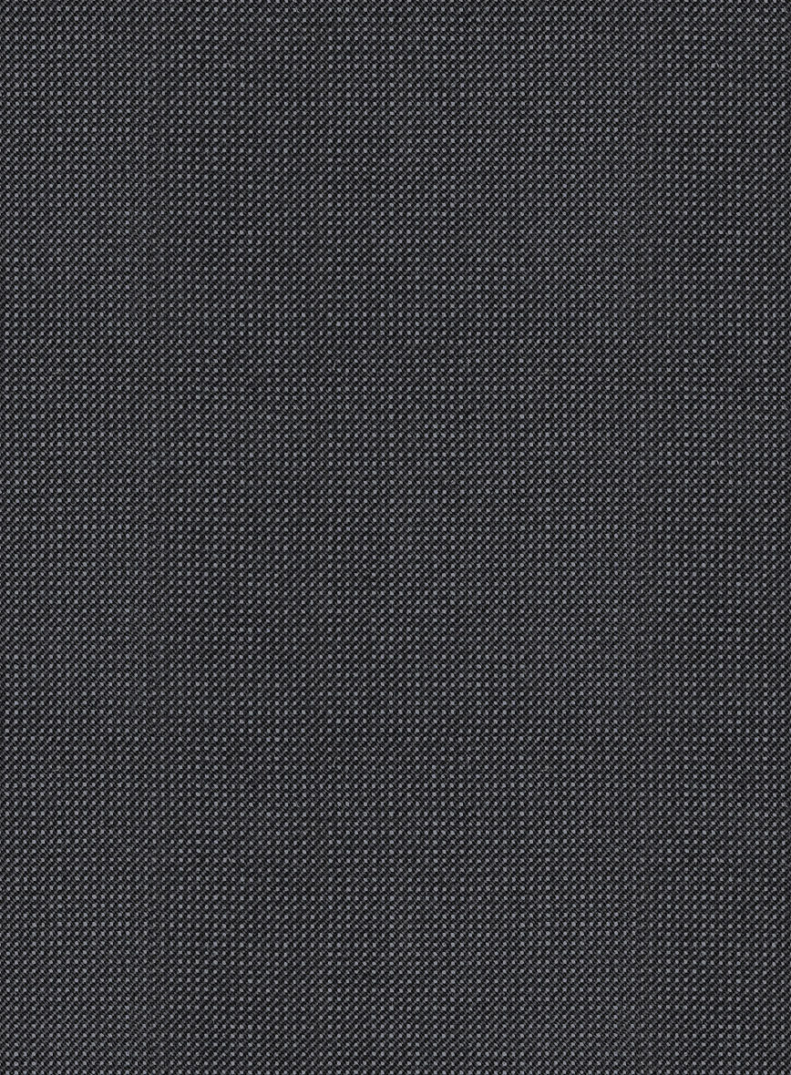 Scabal Tornado Pin Check Dark Blue Wool Jacket - Image 2