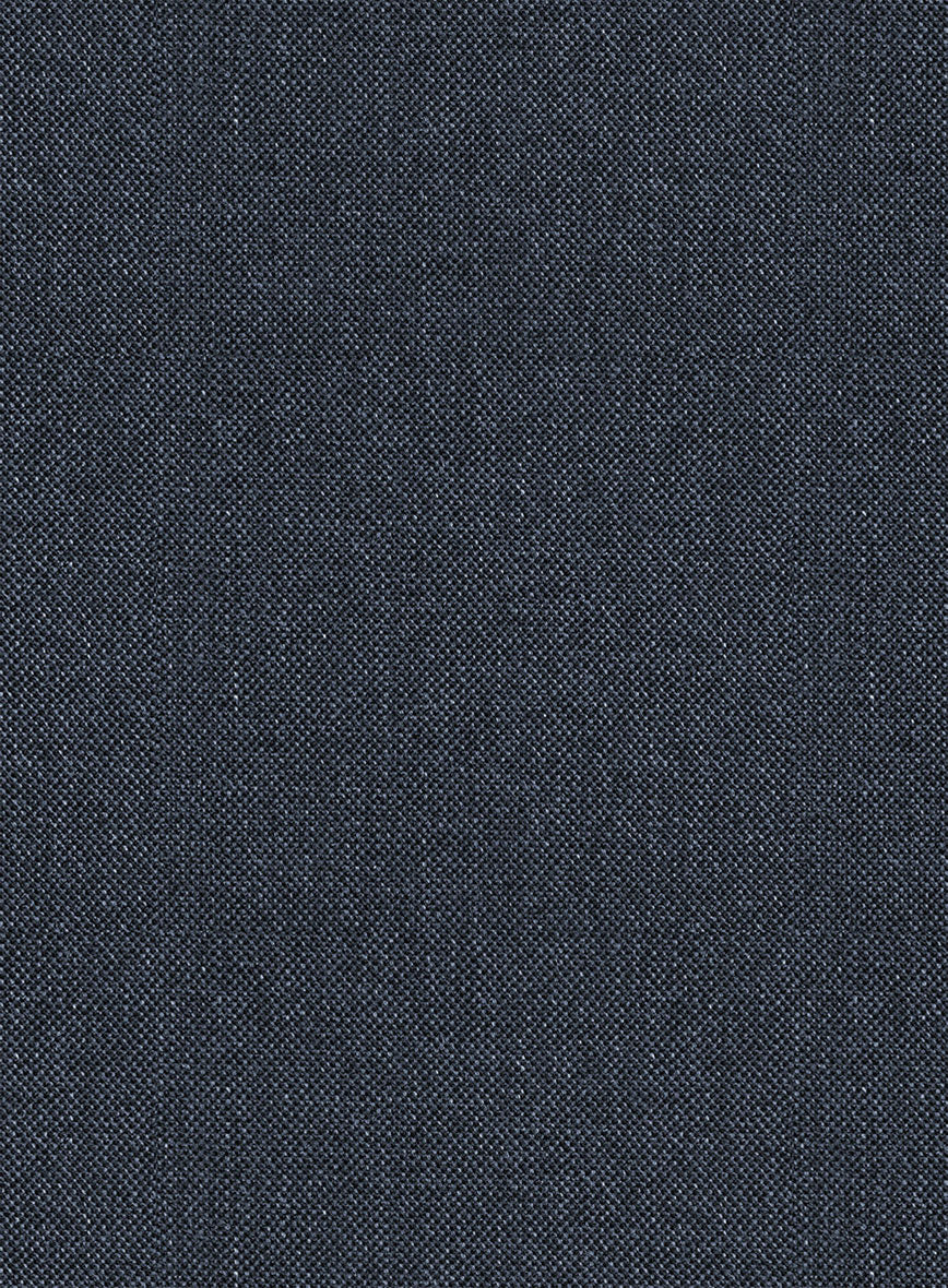Scabal Tornado Twill Blue Wool Jacket - Image 2