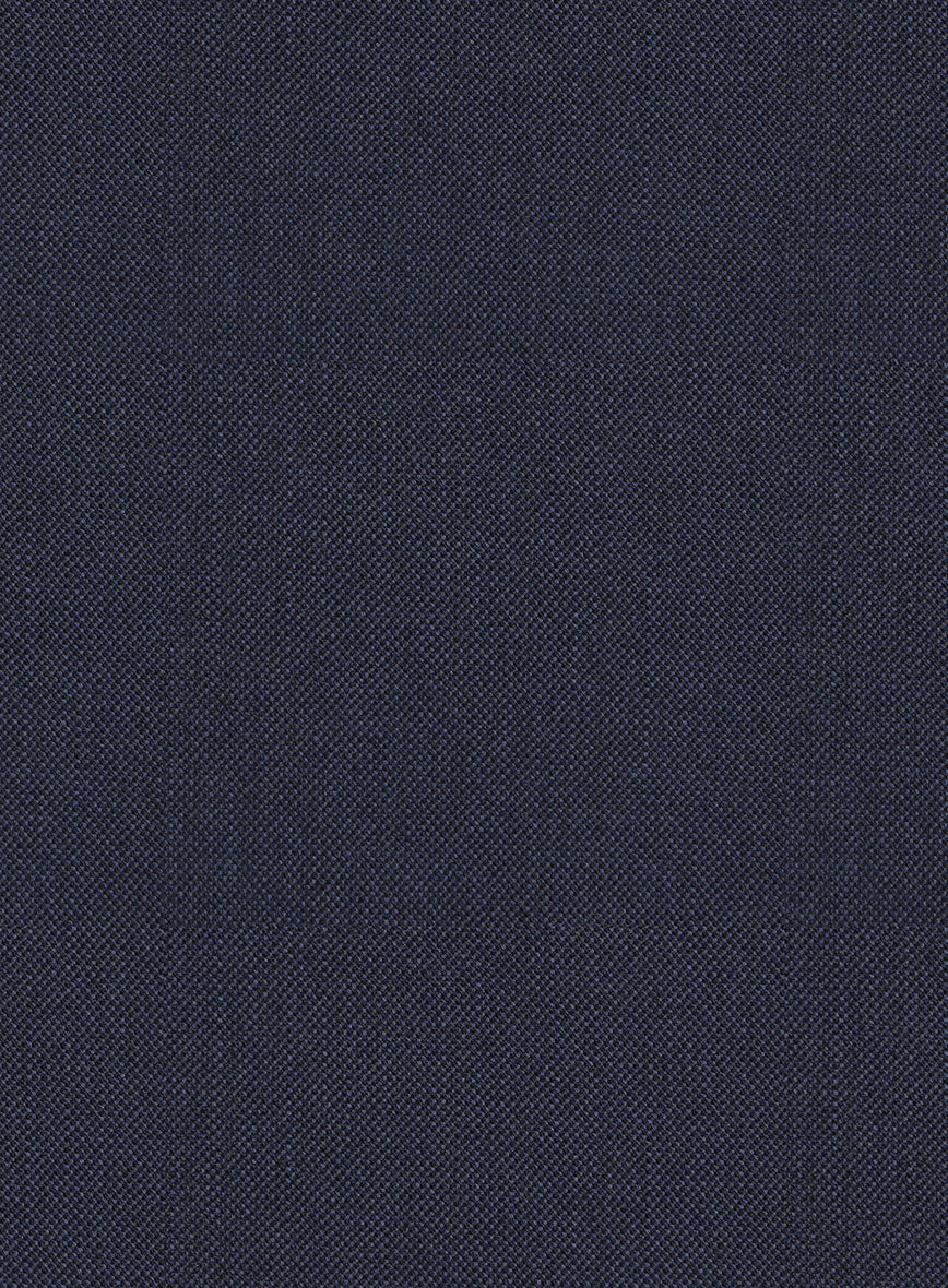 Scabal Tornado Twill Navy Blue Wool Jacket - Image 2