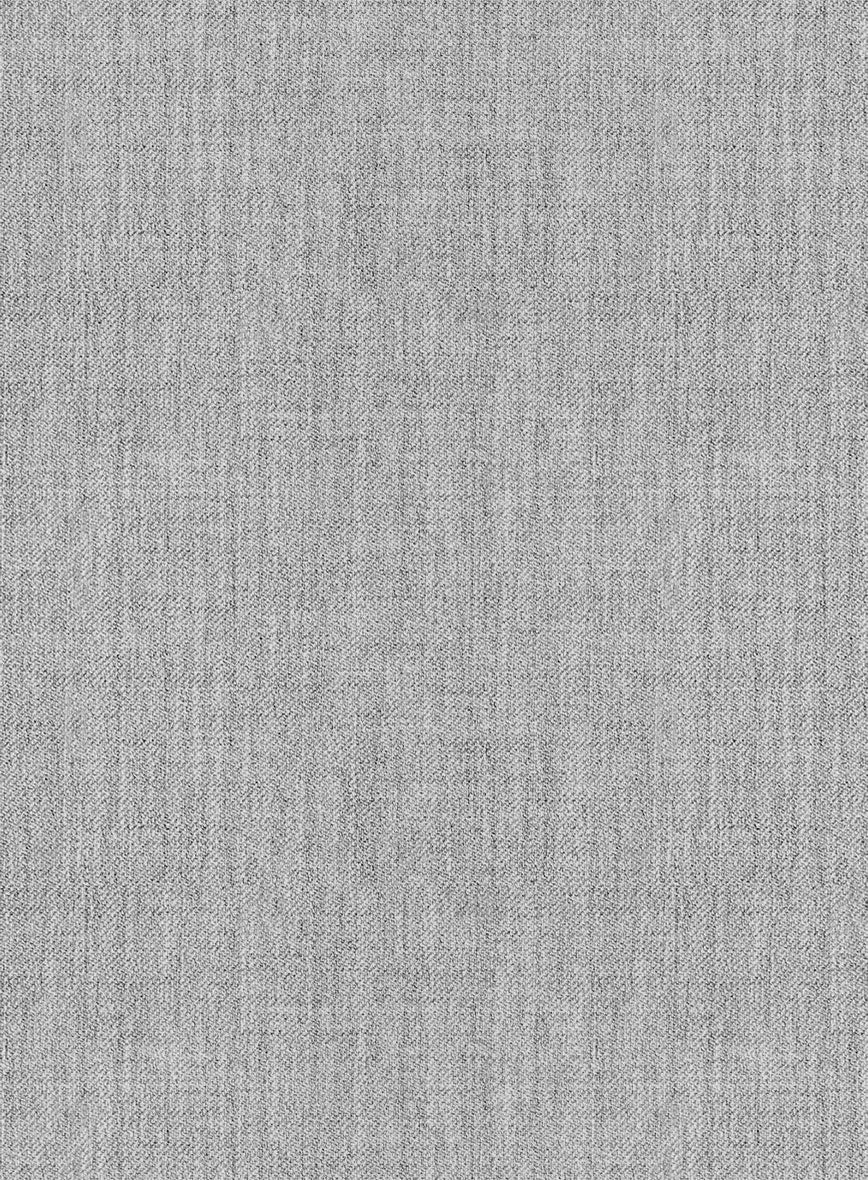 Scabal Worsted Light Gray Wool Jacket - Image 3