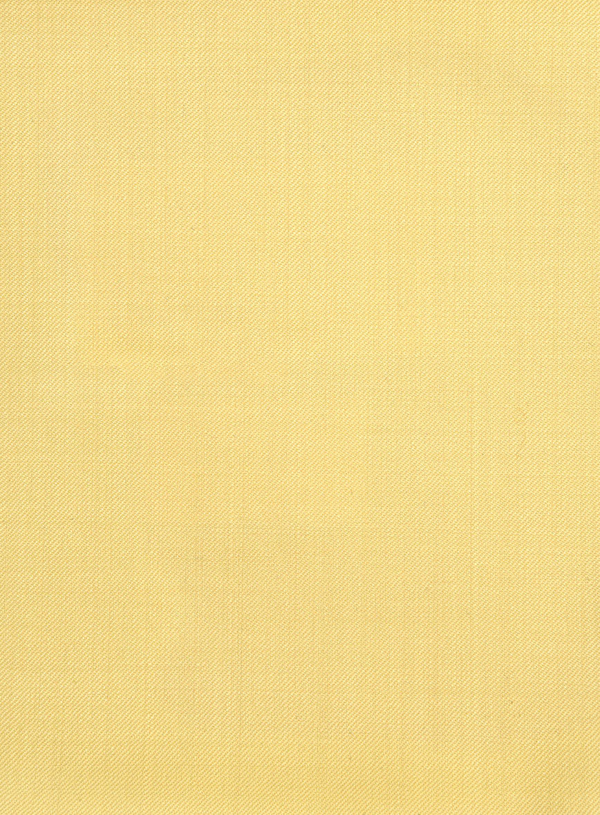 Scabal Yellow Wool Jacket - Image 4