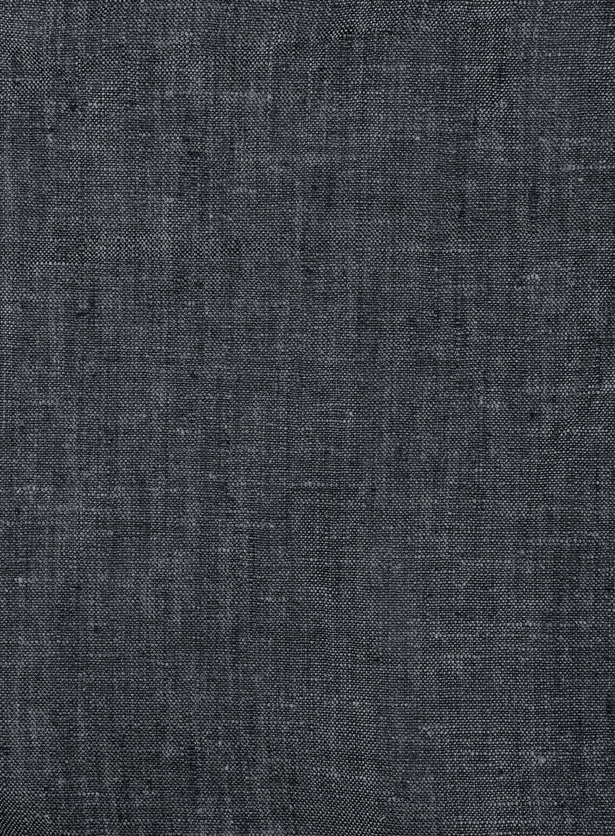 Slate Gray Linen Jacket - Image 5