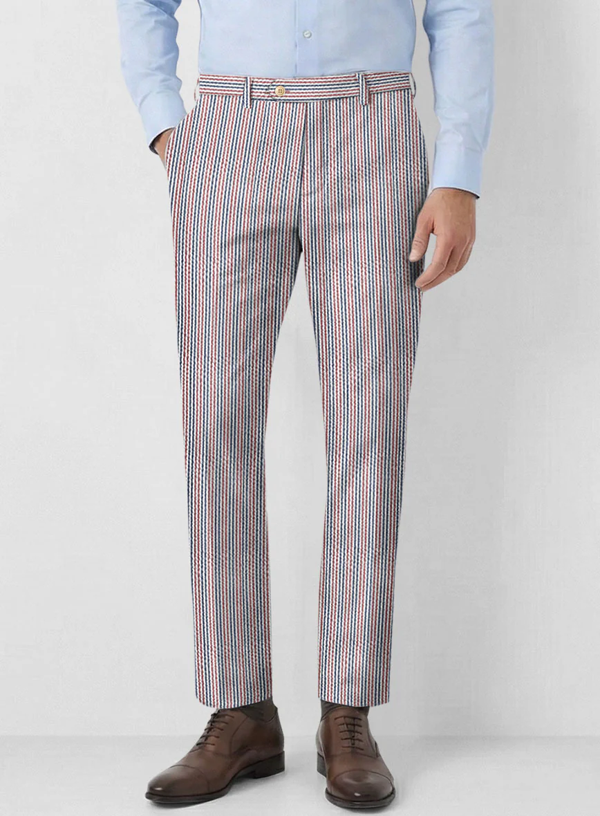 Solbiati Aniera Seersucker Pants