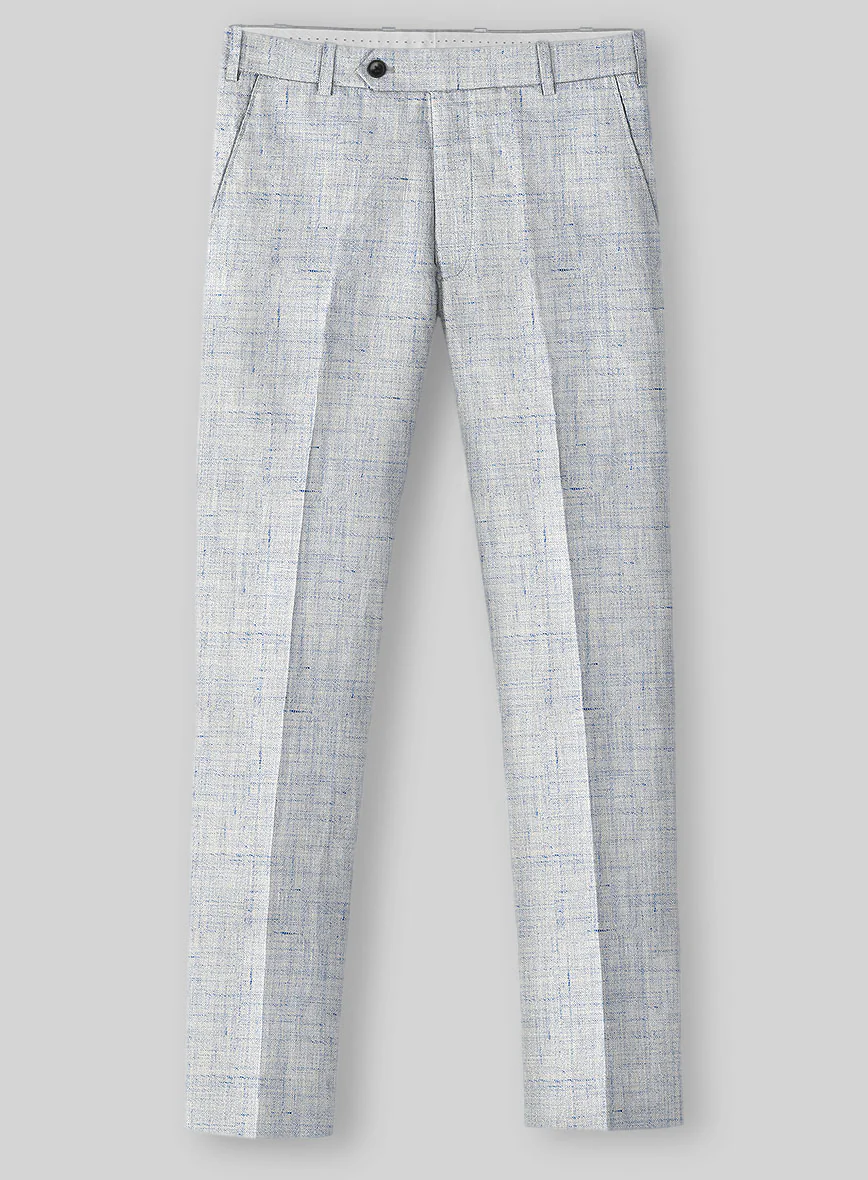 Solbiati Cloudweave Blue Linen Suit - Image 5