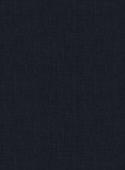Solbiati Dark Blue Linen Suit - Image 2