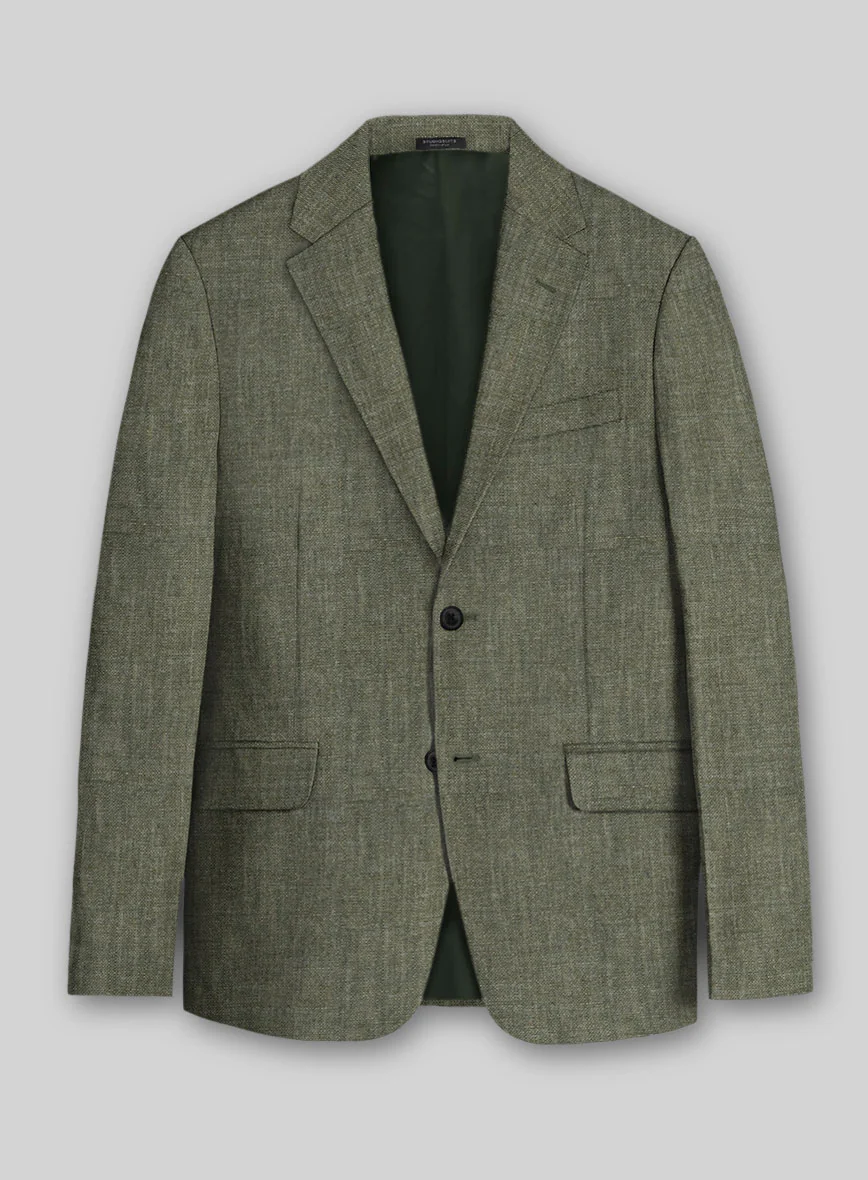 Solbiati Dew Green Linen Suit - Image 4