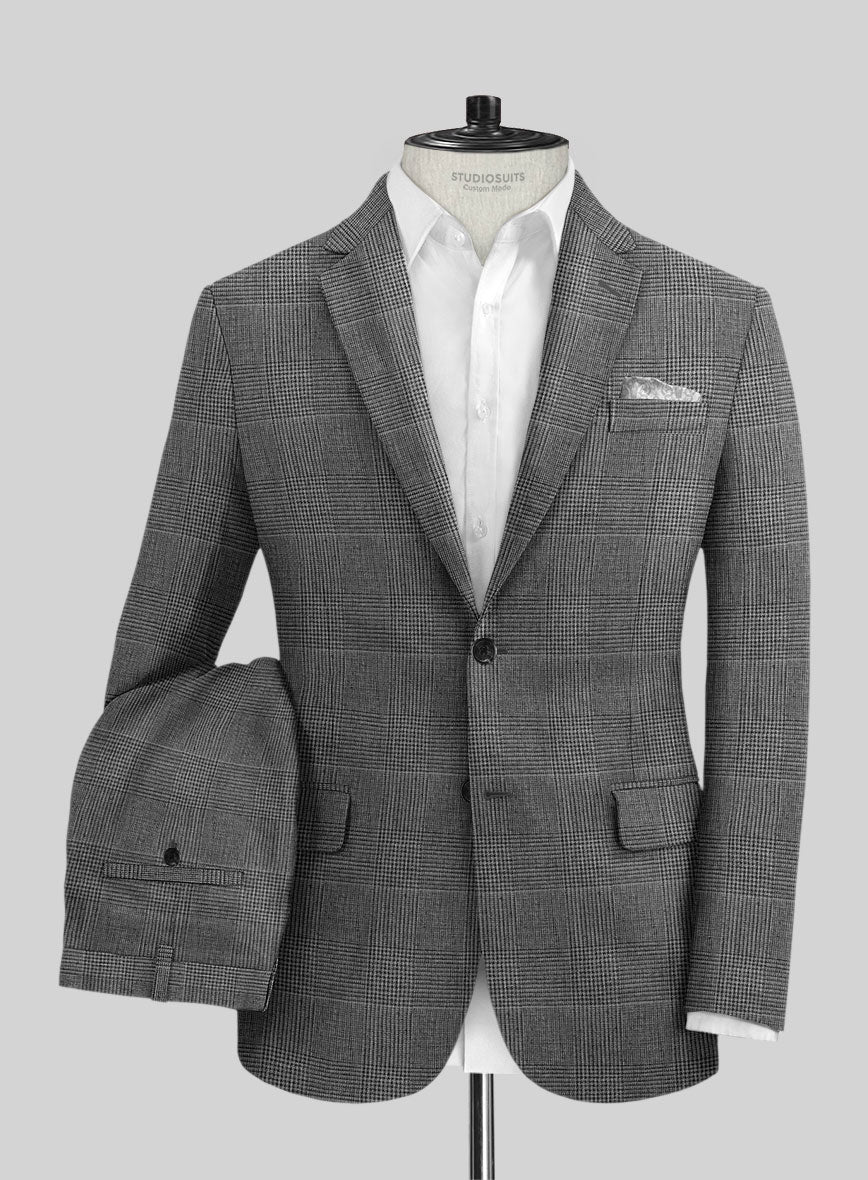 Solbiati Gray Prince Linen Suit