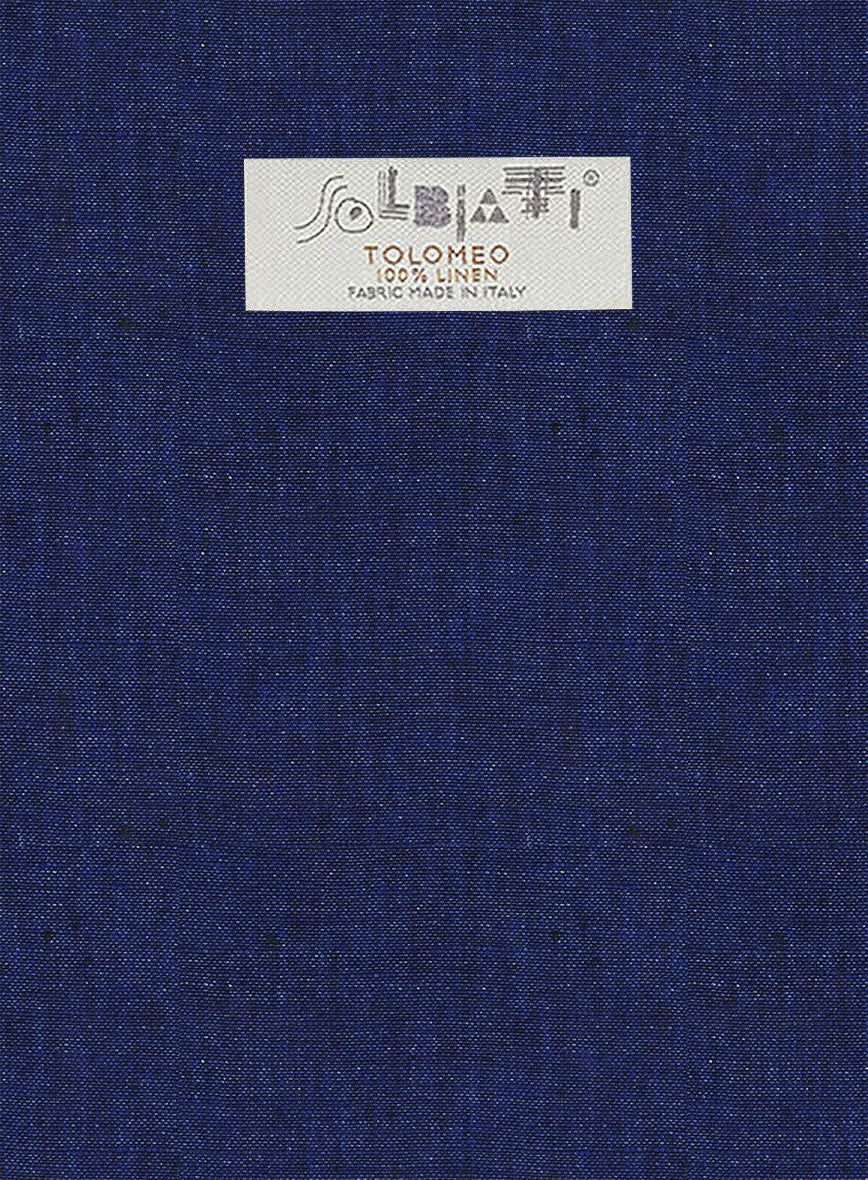 Solbiati Indigo Linen Jacket - Image 2