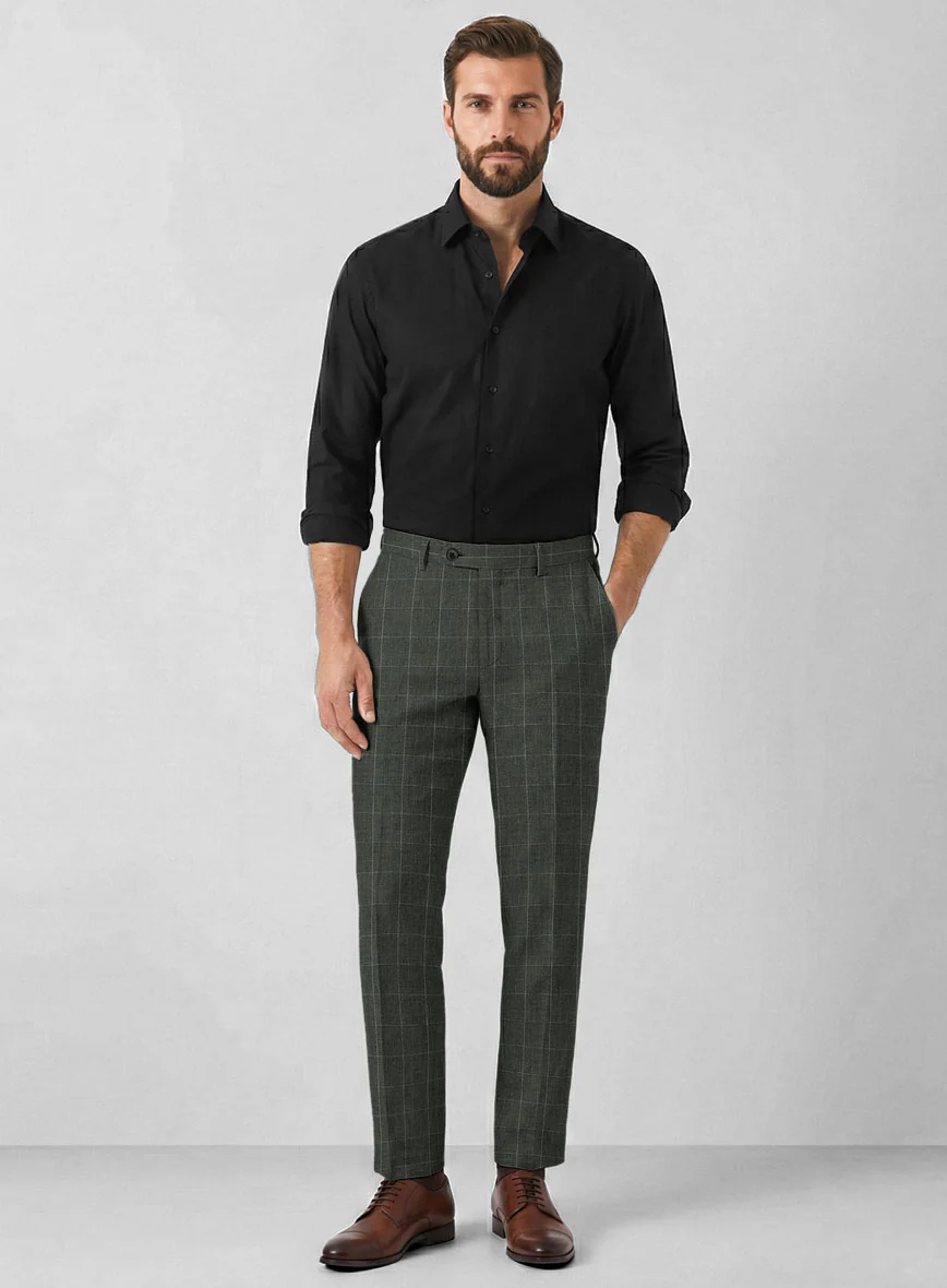 Solbiati Linen Wool Silk Natty Pants - Image 3