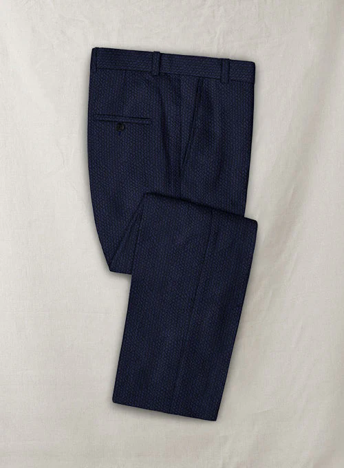 Solbiati Navy Blue Seersucker Suit - Image 4