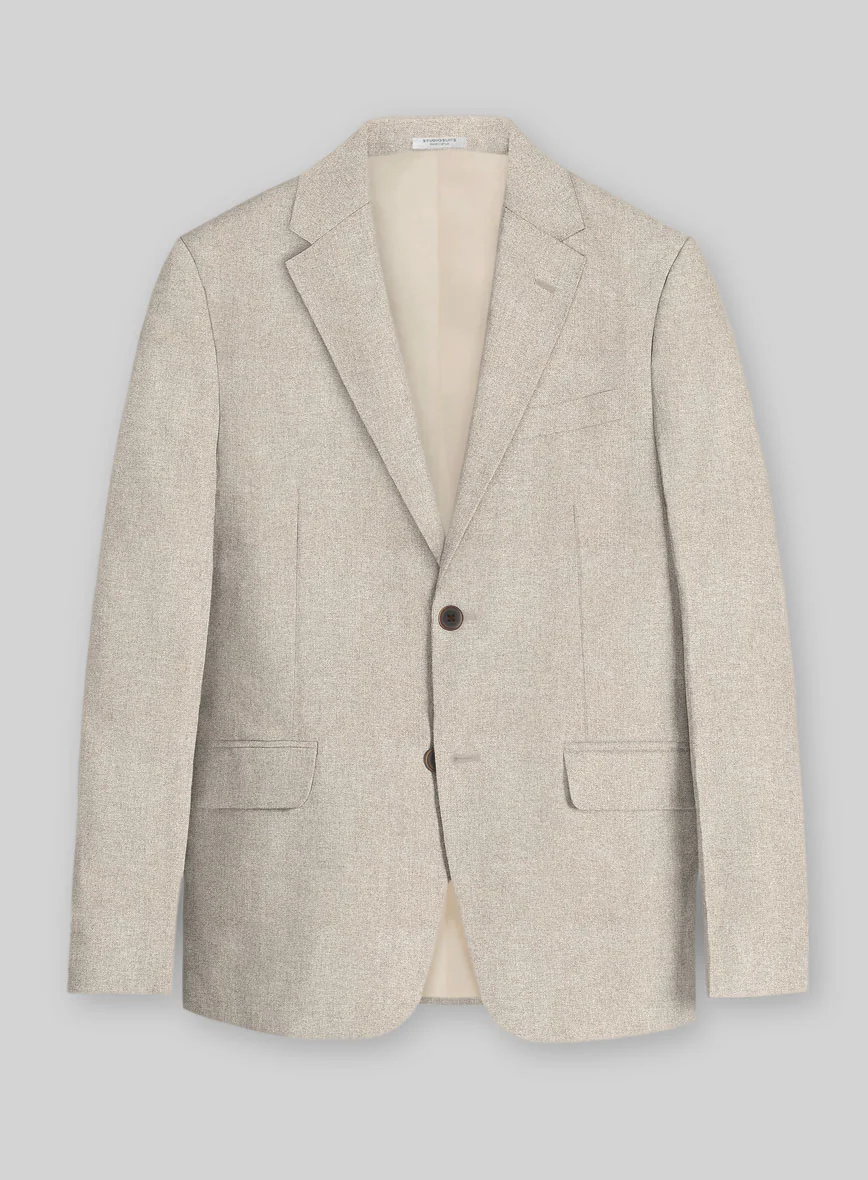 Solbiati Pericle Beige Linen Jacket