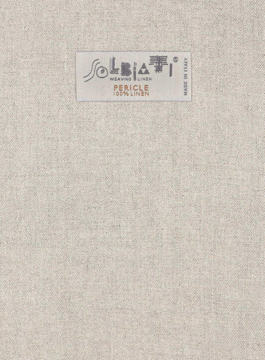 Solbiati Pericle Beige Linen Jacket - Image 3