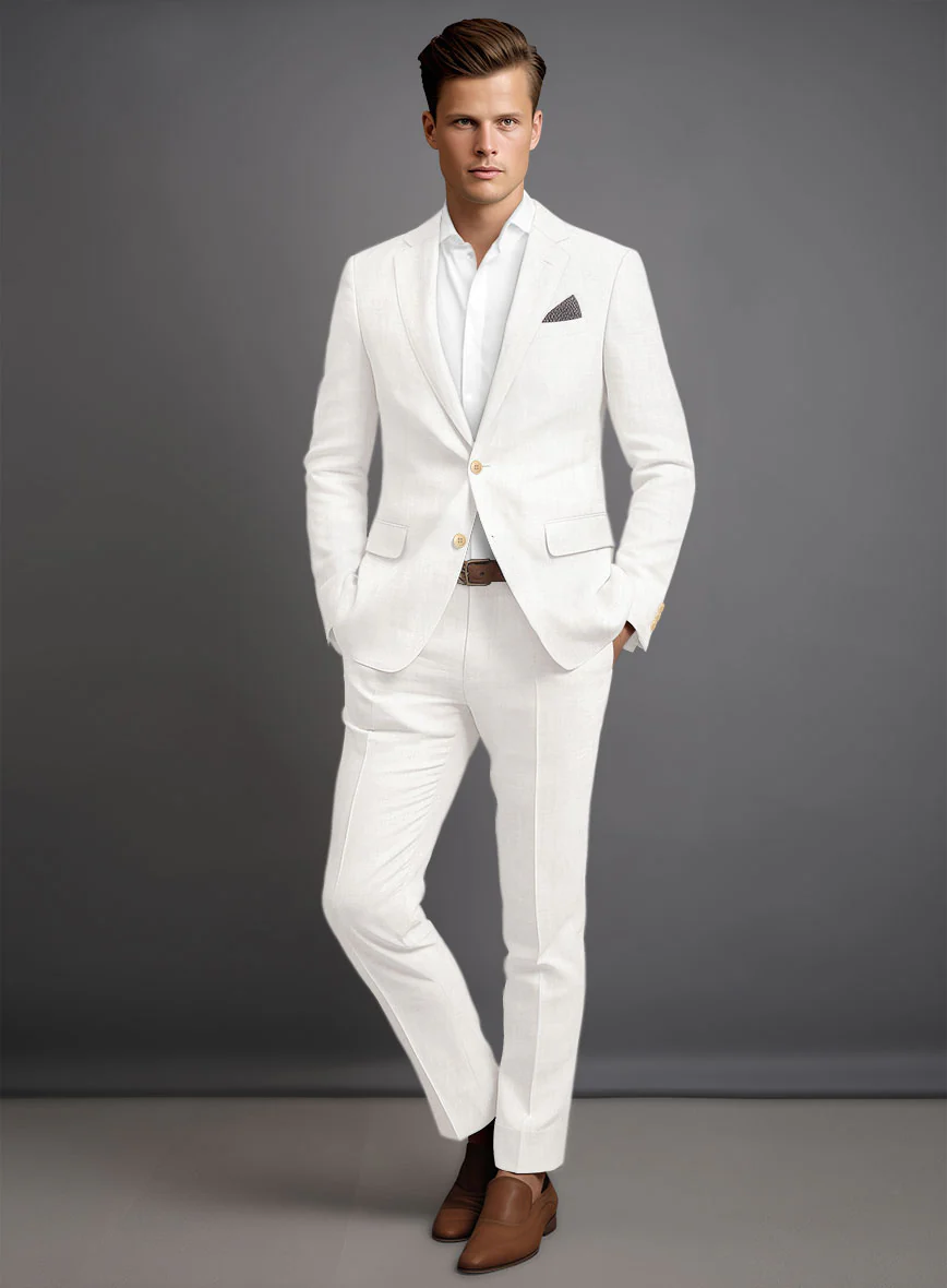 Solbiati Pericle Natural Linen Suit - Image 2