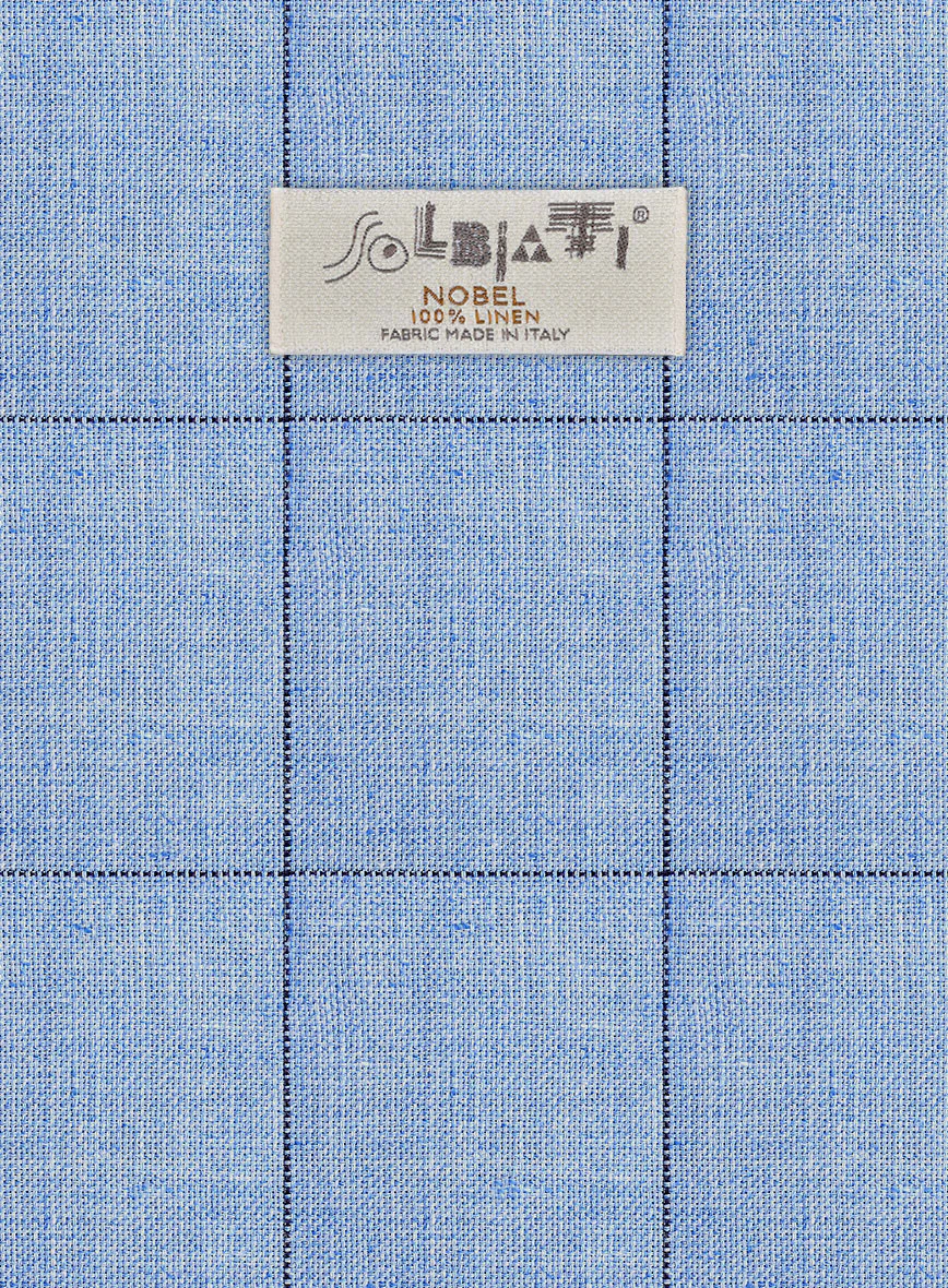 Solbiati Piazza Sky Linen Pants - Image 2
