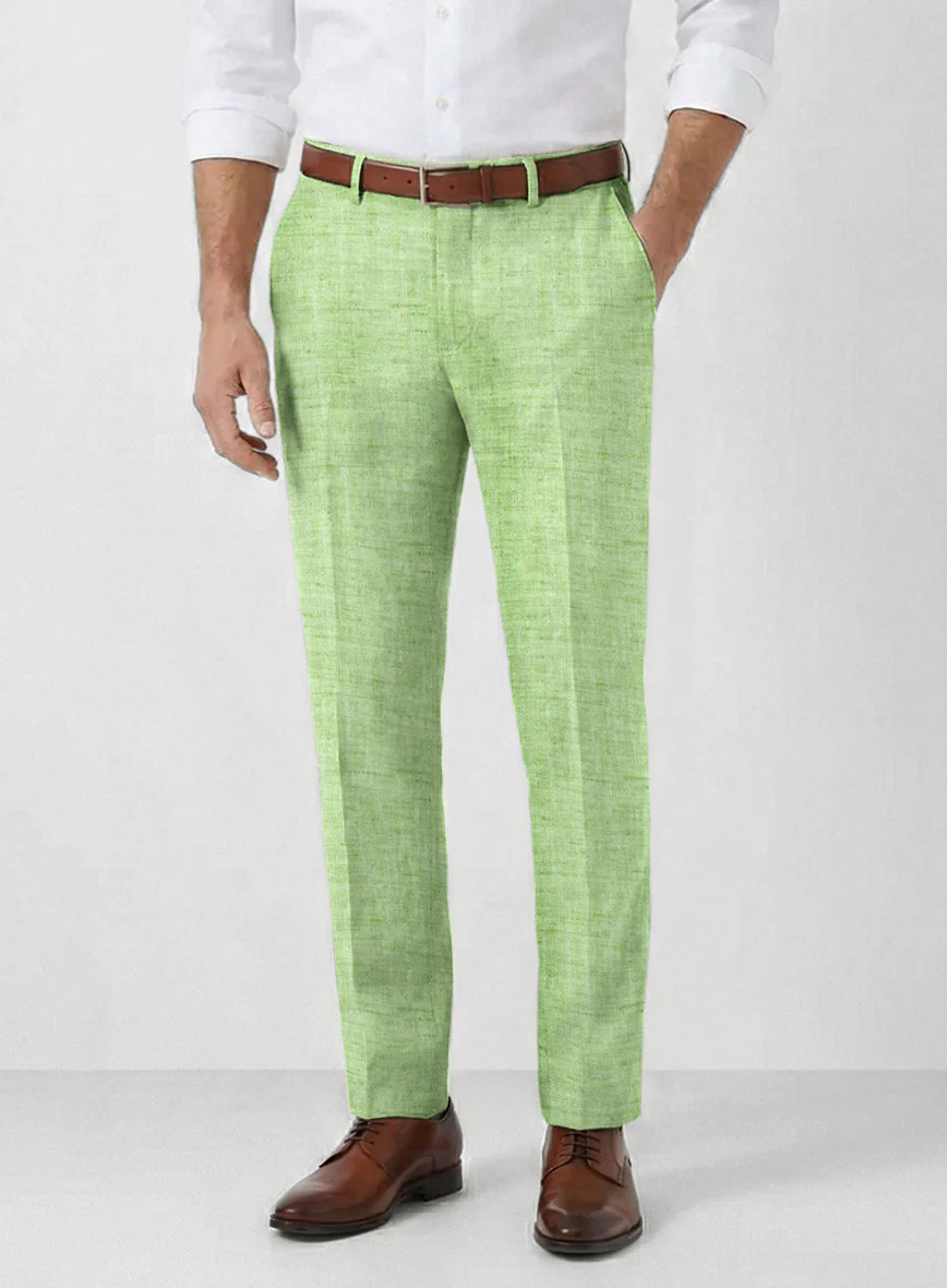 Solbiati Spring Green Linen Suit - Image 6