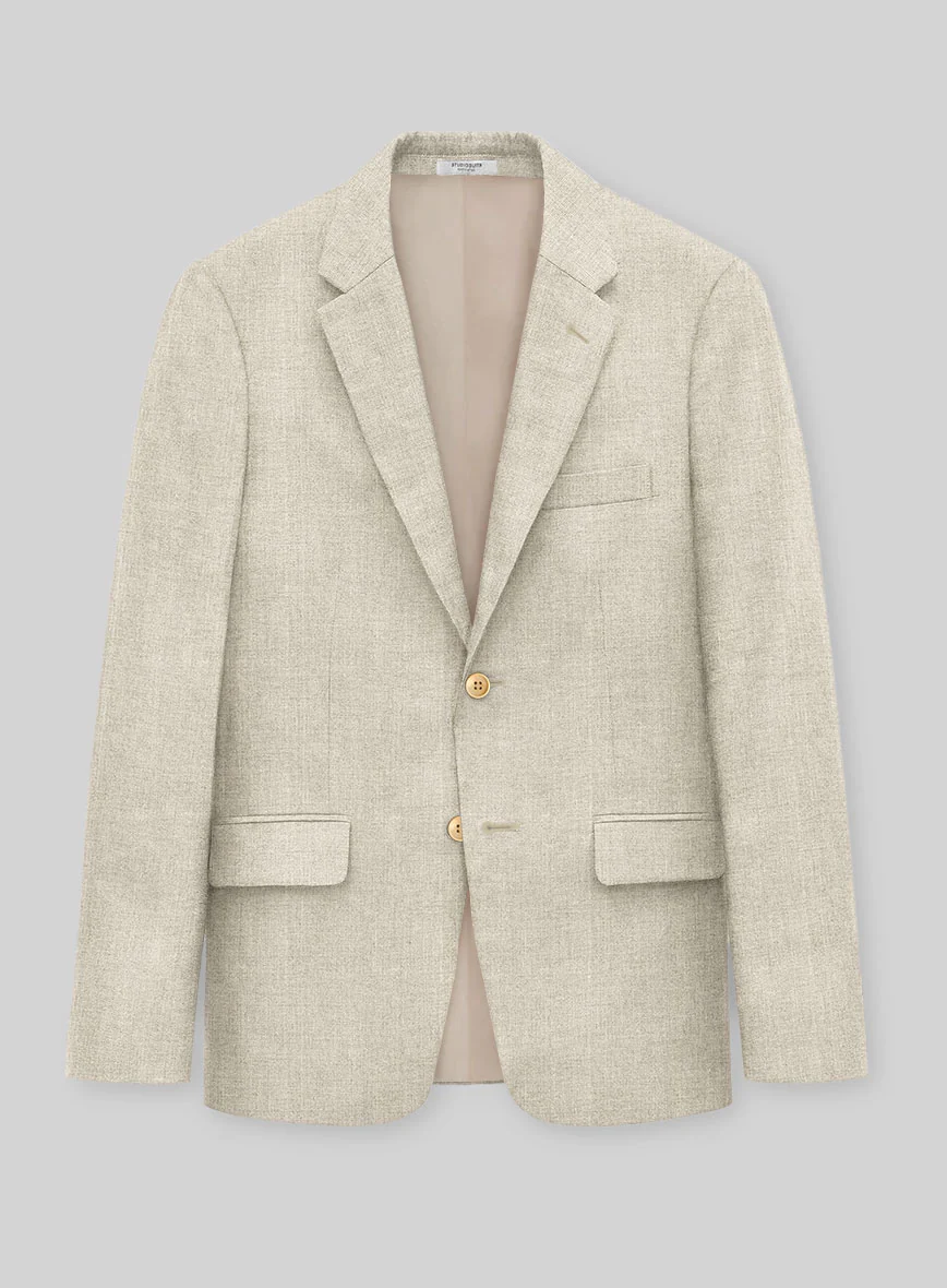 Solbiati Stone Beige Linen Suit - Image 4