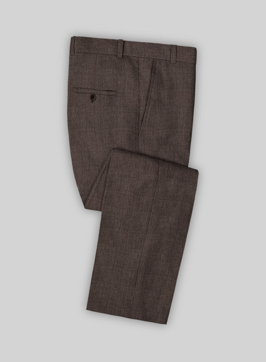 Solbiati Twill Brown Linen Suit - Image 5