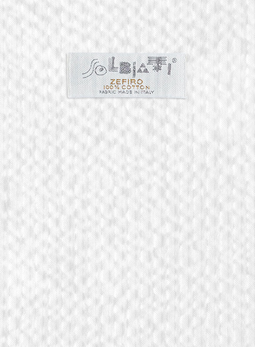 Solbiati White Seersucker Pants - Image 4