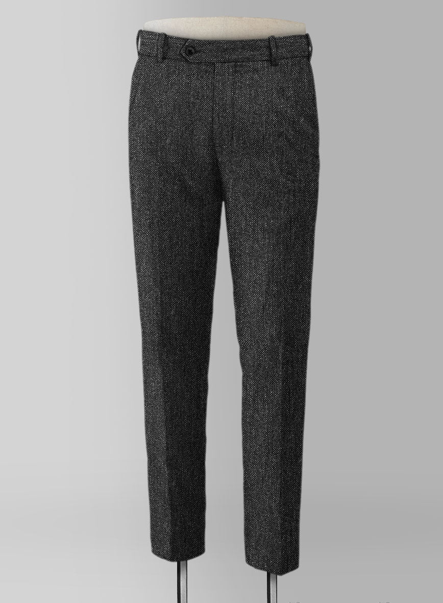 Stone Charcoal Tweed Suit - Image 7