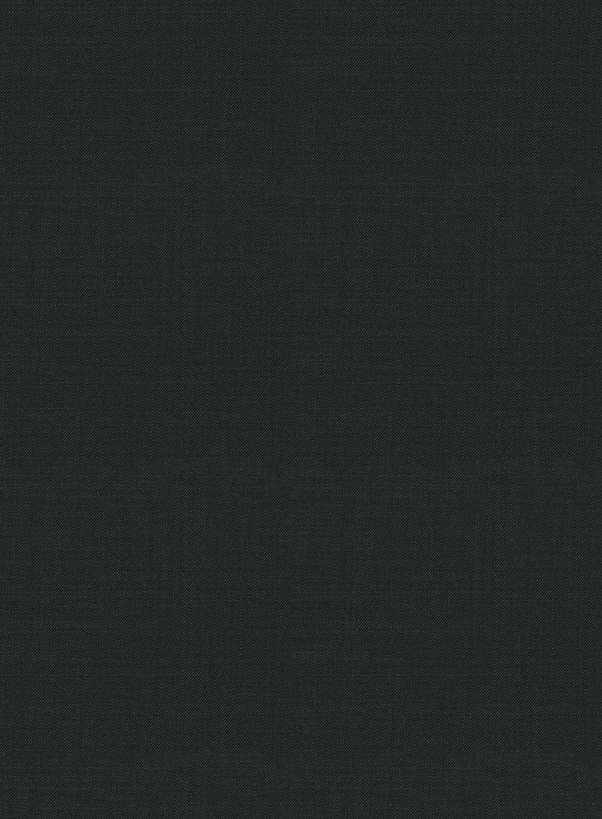 Stretch Green Wool Pants - Image 4