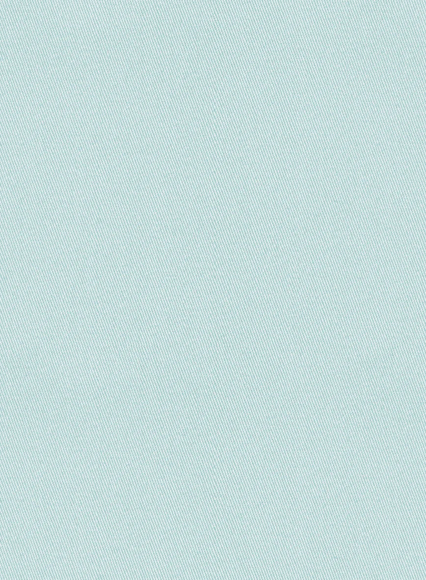 Stretch Summer Sky Blue Chino Jacket - Image 3