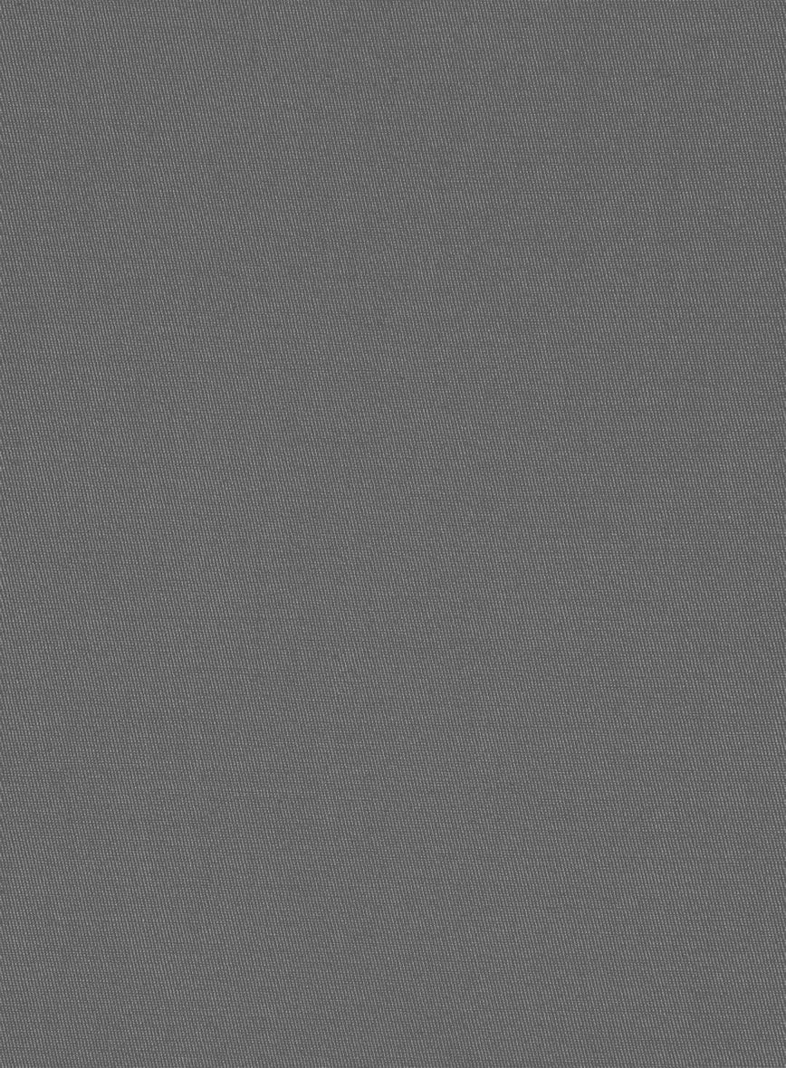 Stretch Summer Gray Chino Suit - Image 7