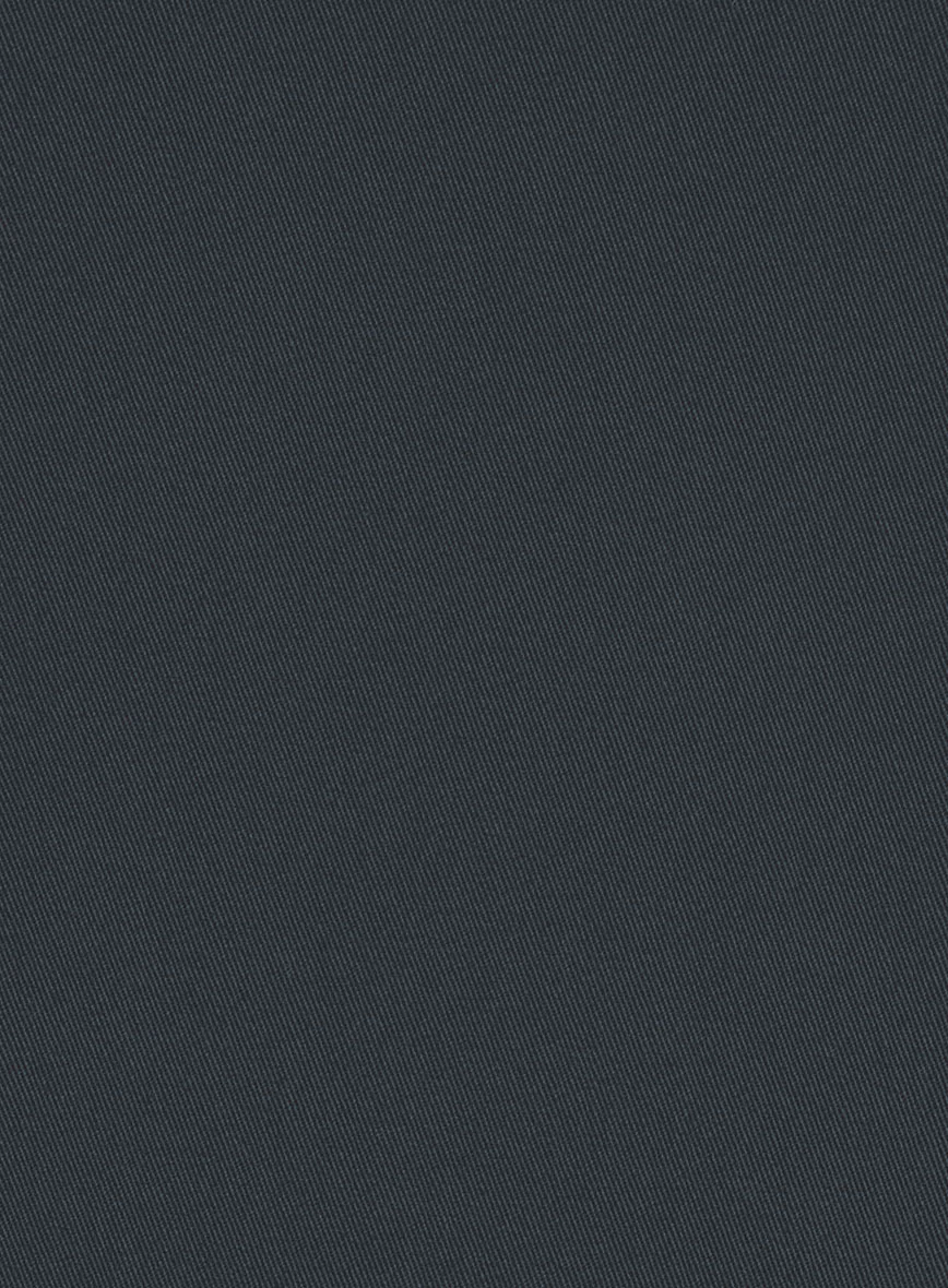 Stretch Summer Navy Blue Chino Pants - Image 3
