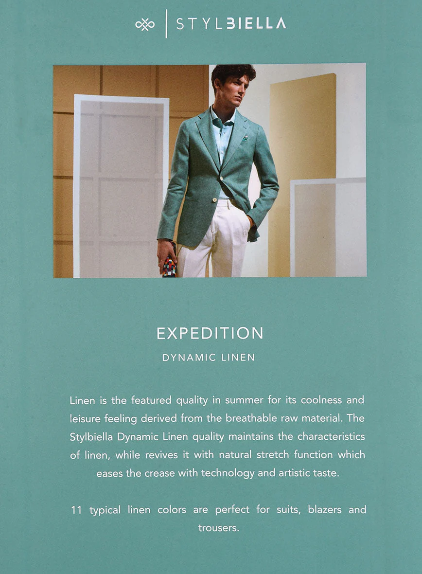 Stylbiella Cream Linen Jacket - Image 6