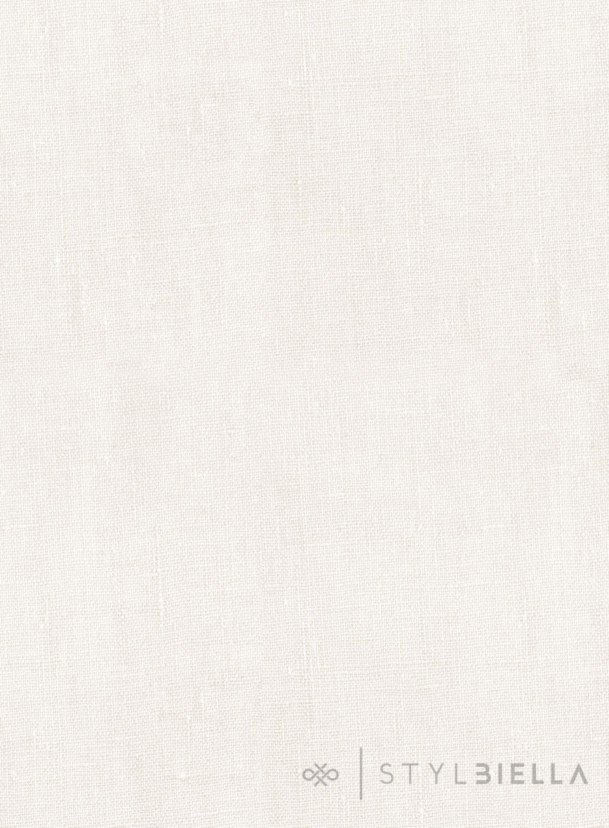 Stylbiella Cream Linen Suit - Image 8