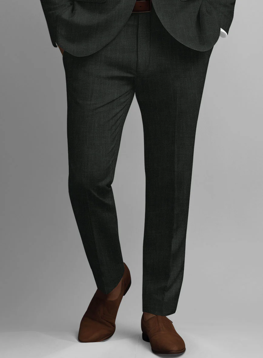 Stylbiella Spring Dark Green Linen Suit - Image 6