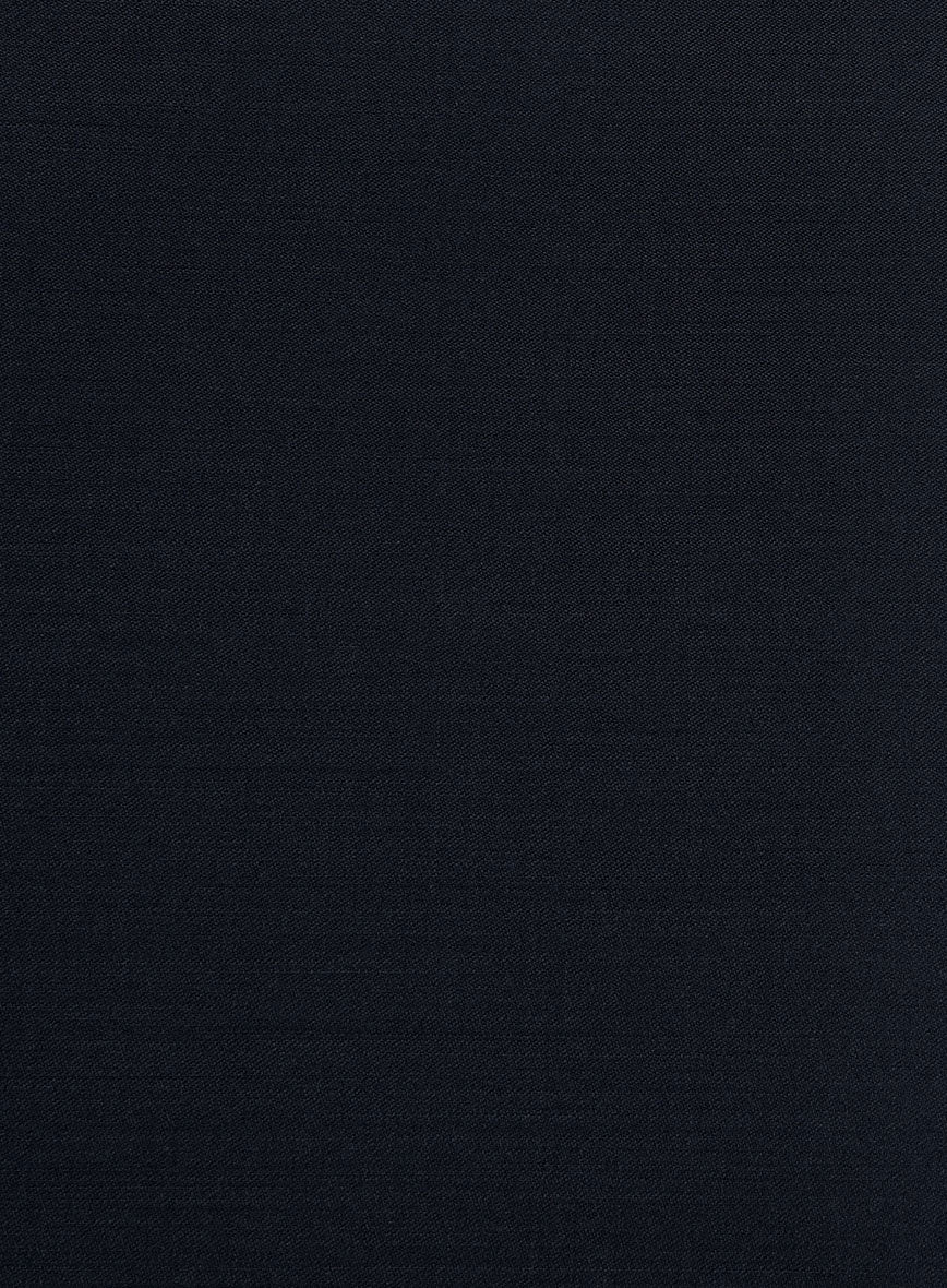 Super Blue Satin Wool Suit - Image 8