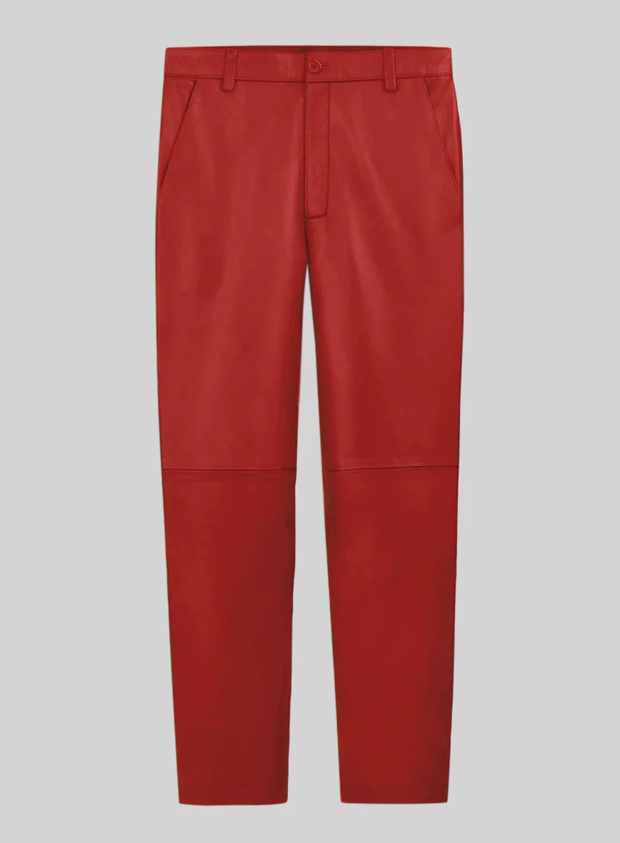 Tango Red Leather Suit - Image 2