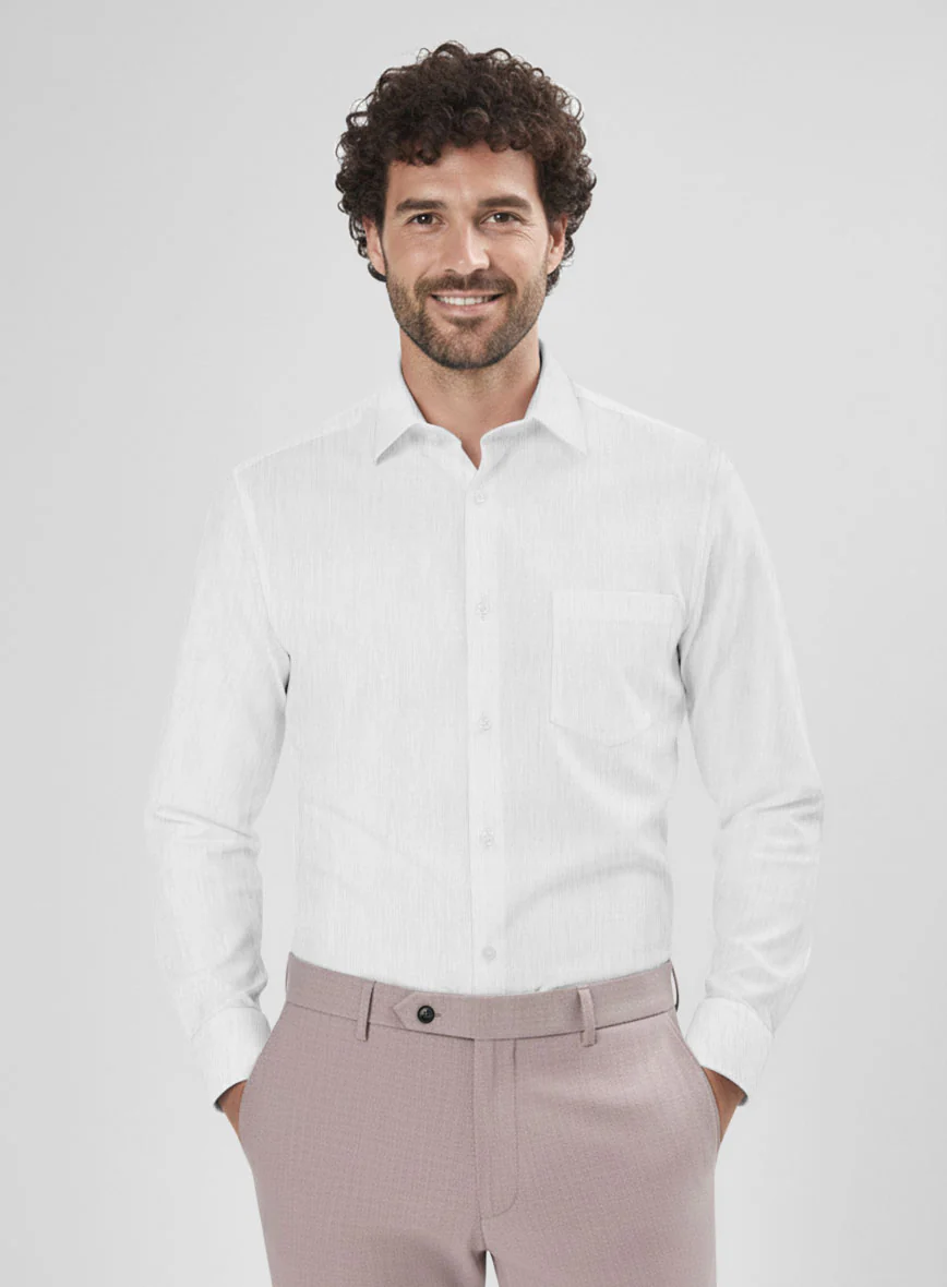 Thomas Mason Ash Gray Shirt