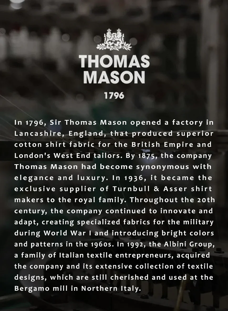 Thomas Mason Pink Shirt - Image 8