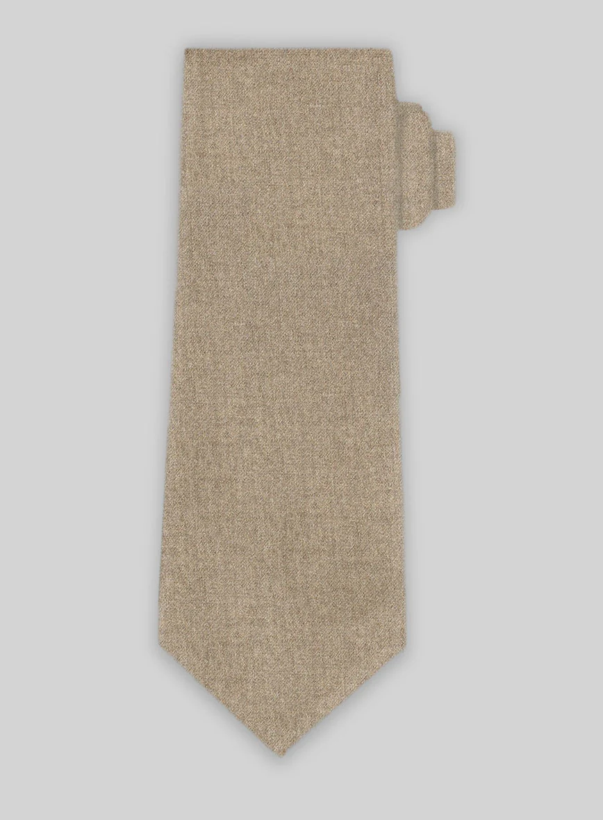Tweed Tie - Naples Gondola Beige