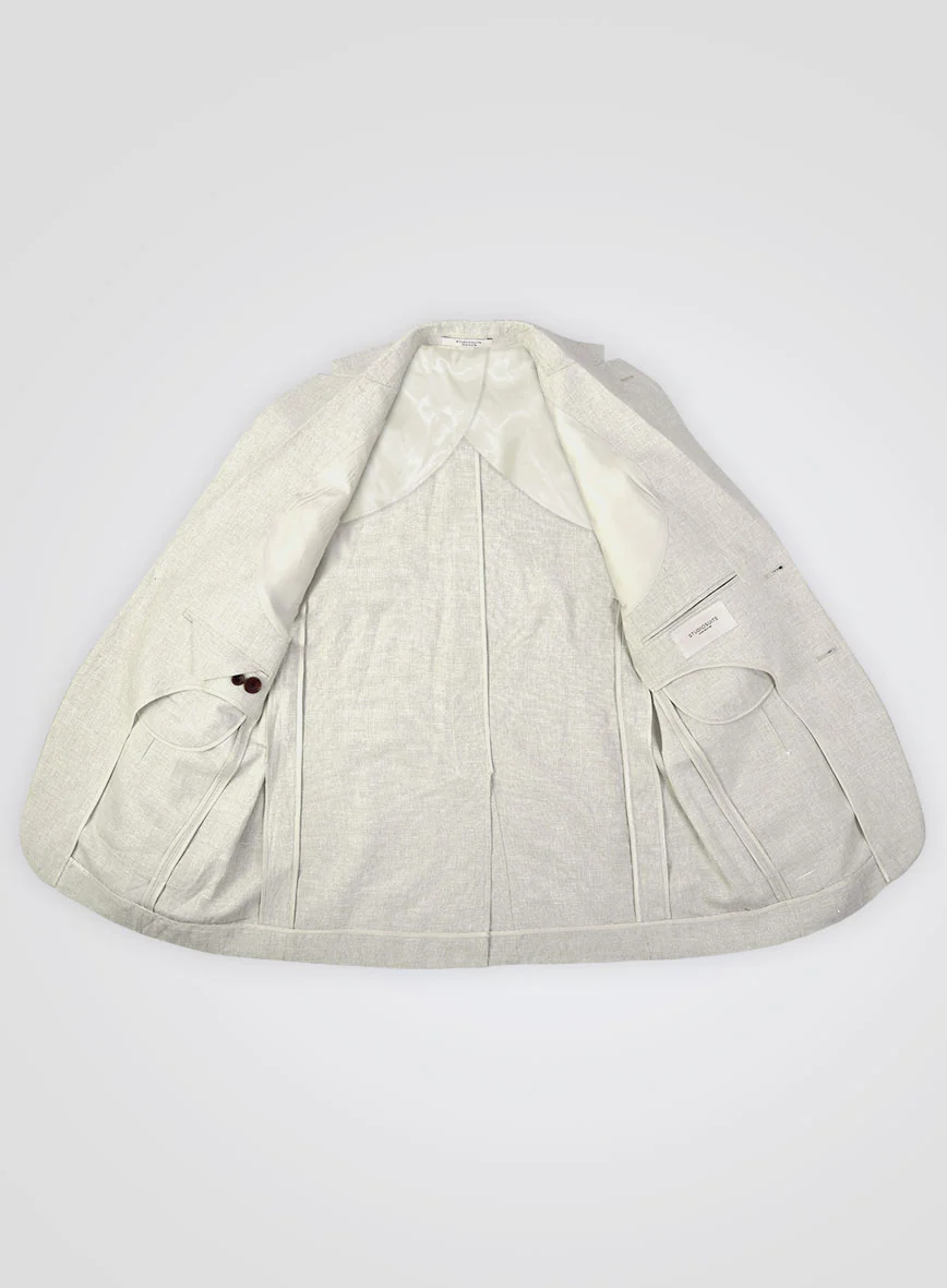 Italian Linen Unstructured Jacket - Image 5