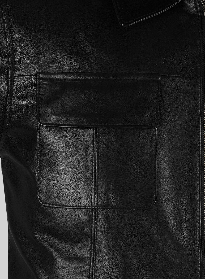 Vampire Diaries Leather Jacket - Image 2