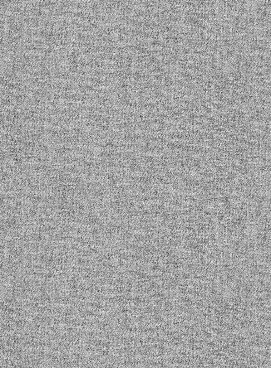 Vintage Plain Gray Tweed Waist Coat - Image 3