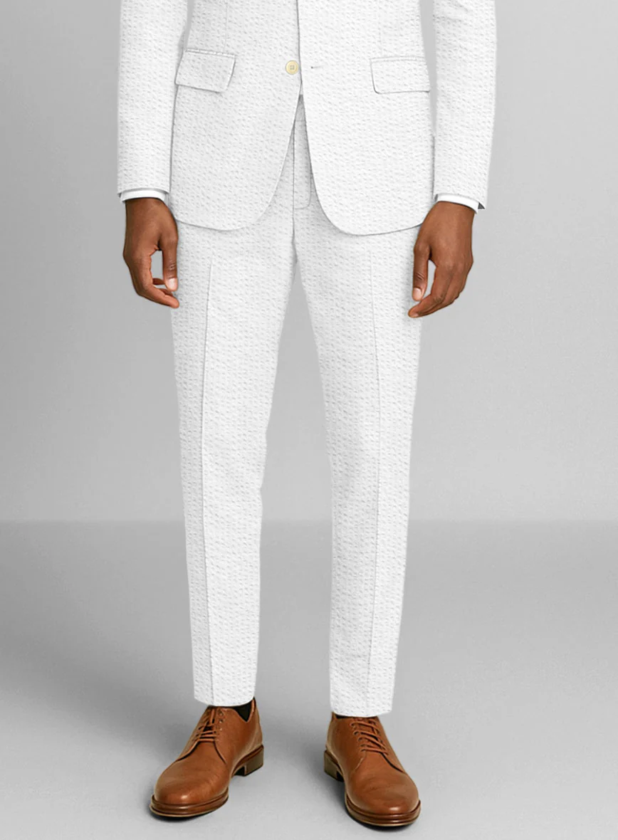 White Seersucker Suit - Image 5