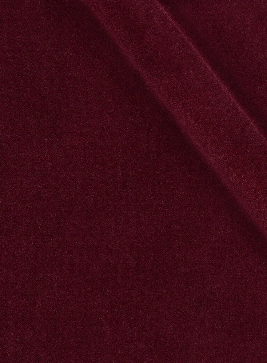 Wine Velvet Suit - Image 7