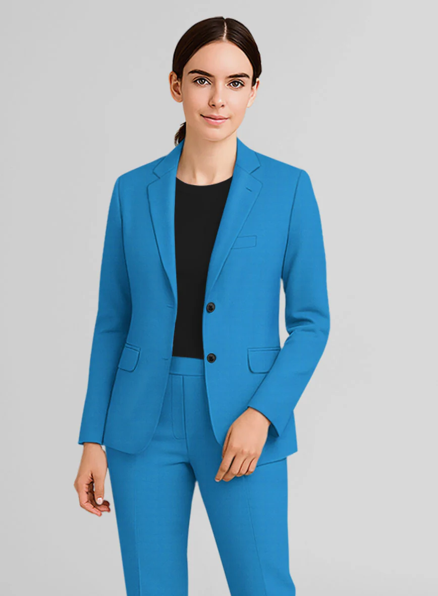 Women's Azure Napoli Stretch Light Weight Cotton Jacket
