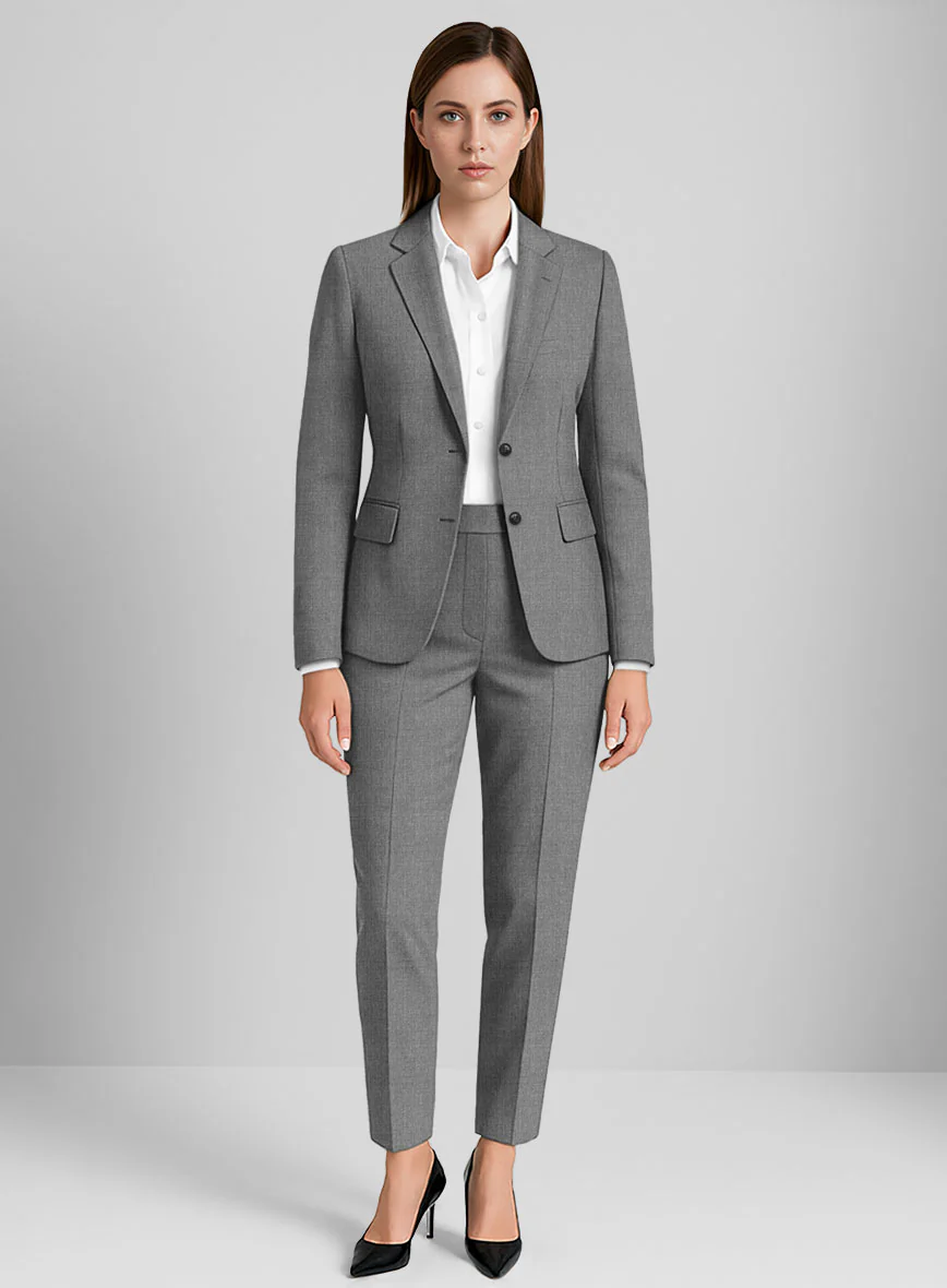 Women's Guabello Light Gray Suit